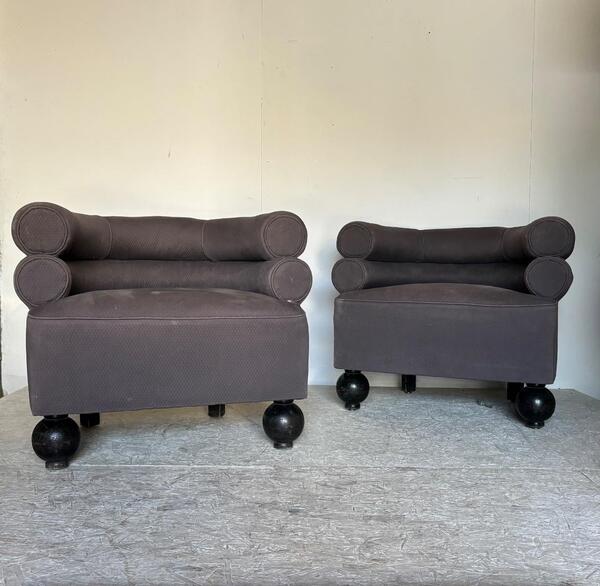 Paire de fauteuils Art deco vers 1920 - 1930